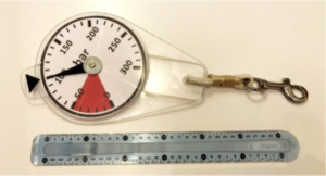 Übungsmanometer